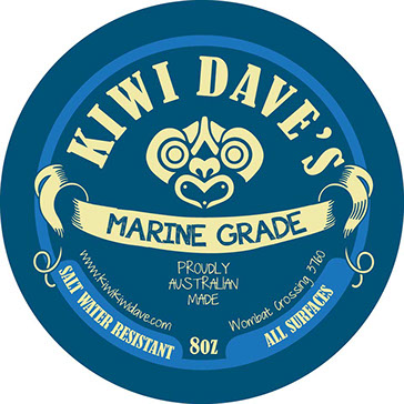 kiwi dave sticker design